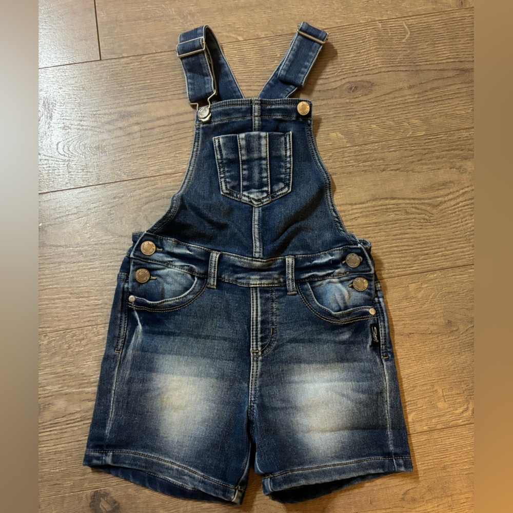 Silver Jeans Nisha girls overalls